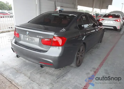 2015 BMW 335I z USA, uszkodzony, nr VIN WBA3A9C54FK472864